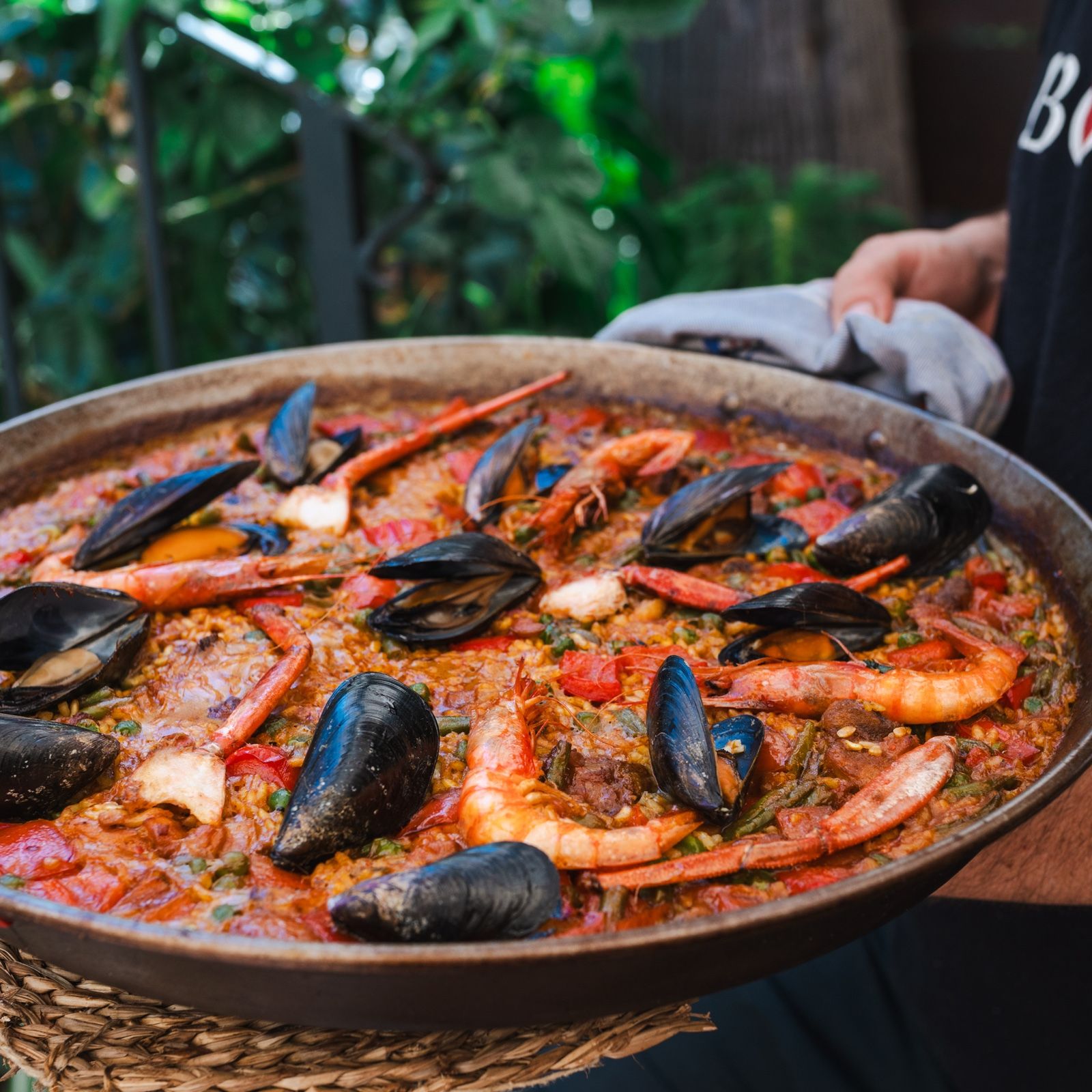 Paella Mixta — Bar Molino, Sóller